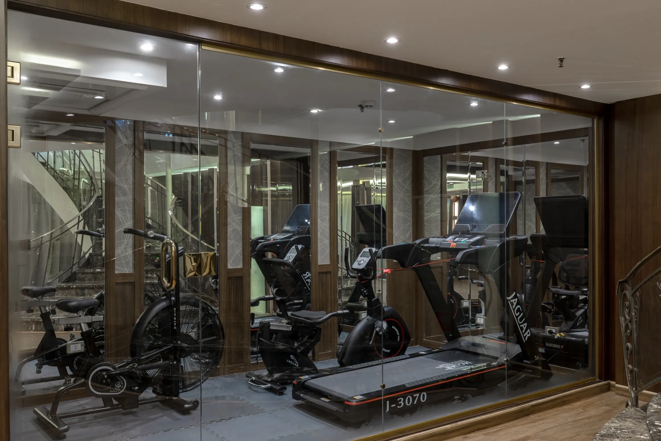 Gym aboard the Concerto Plus Nile Cruise Nile cruise